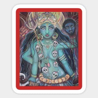 Goddess Kali Sticker